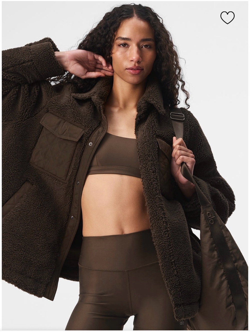ALO Sherpa Shacket
